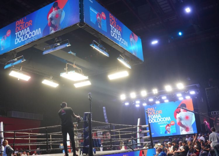 Impresionante montaje marca la noche de boxeo del Planeta Alofoke