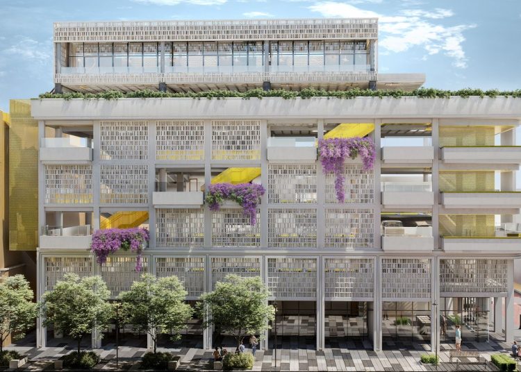 Carolina Mejía y el presidente inician transformación Ciudad Colonial con la construcción del parqueo José Reyes