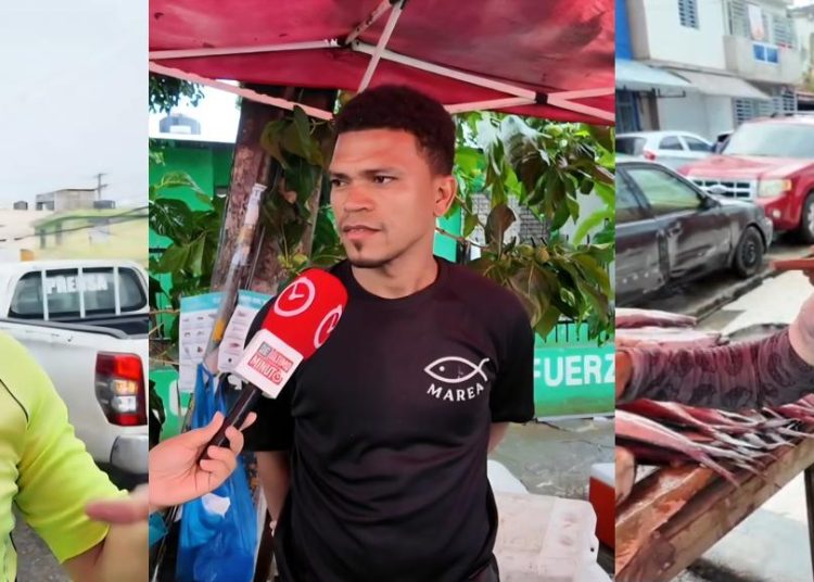 Vendedores de pescado aseguran que los costos se han mantenido; precios rondan desde RD$200 la libra