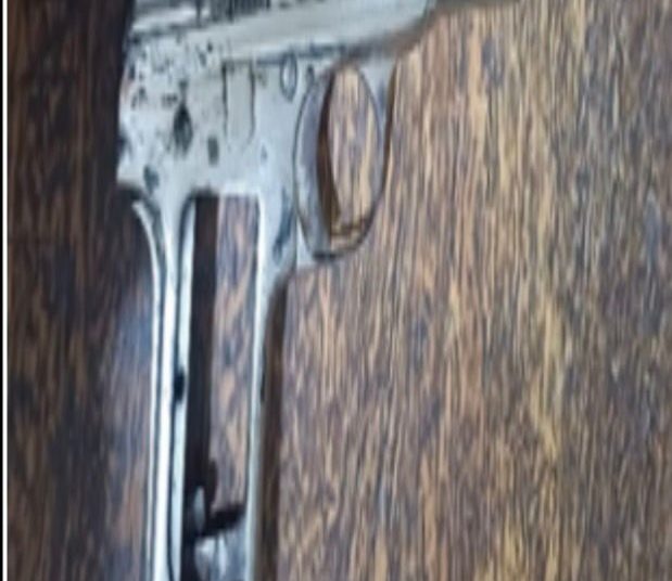 Policía Nacional ocupa un arma de fuego tipo pistola y detiene una persona en Jarabacoa