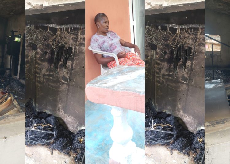 Vivienda se incendia dejando sin hogar a mujer con discapacidad en Sabana Grande de Boyá