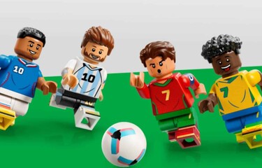 LEGO lanza colección inspirada en estrellas del fútbol rumbo al Mundial 2026