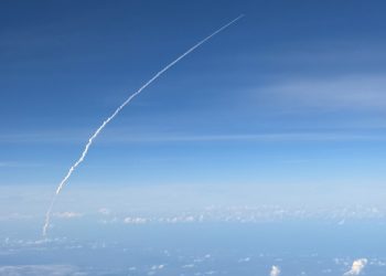 Marlins presencian histórico lanzamiento de la NASA durante vuelo rumbo a Nueva York