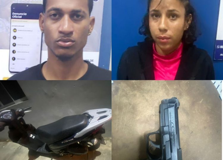 PN detiene un hombre y una mujer tras presunto atraco en banca de apuesta y sustraer una pasola