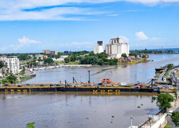 Cierres temporales afectan tránsito en la 27 de Febrero con Tiradentes y el puente flotante sobre el Ozama