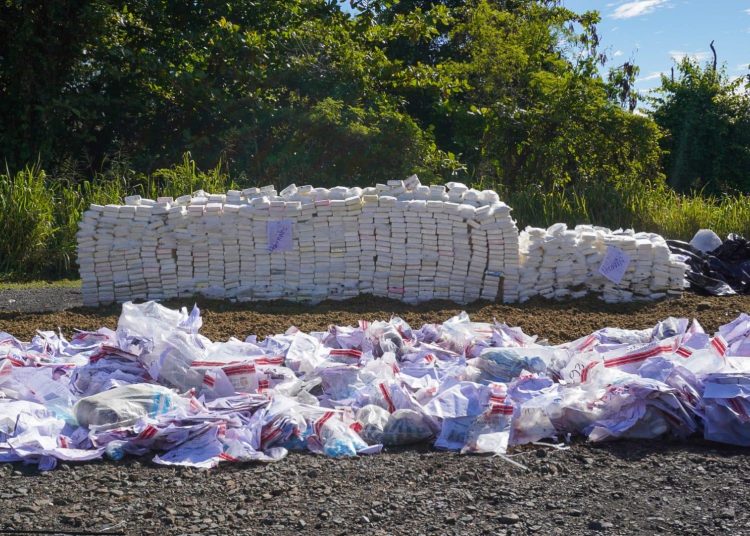 Inacif quema más de 13 toneladas de drogas en primer cuatrimestre del año