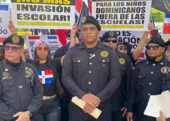 Anyelo Vázquez convoca protesta frente al Palacio Nacional tras manifestación de haitianos