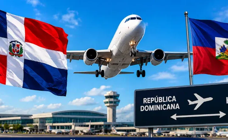 República Dominicana y Haití reanudan el transporte aéreo sin vuelos confirmados