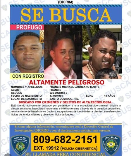 Policía Cibernética activa búsqueda de cinco implicados en red de delitos tecnológicos