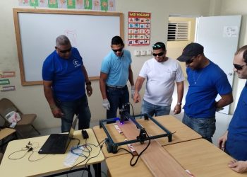 Privados de libertad de Rafey Hombres reciben capacitación en Impresión y Grabado Láser