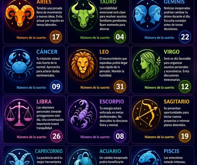 Horóscopo del 08 de mayo de 2026