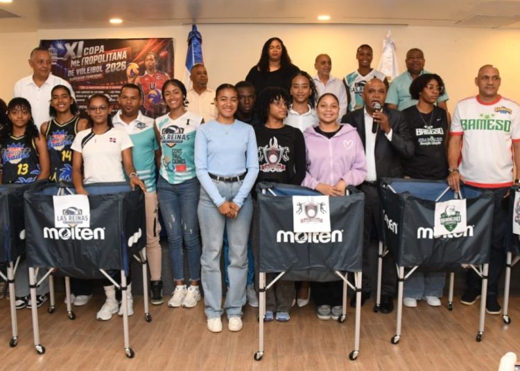 Miderec entrega RD$800 mil para Copa Metropolitana de Voleibol Femenino 2026