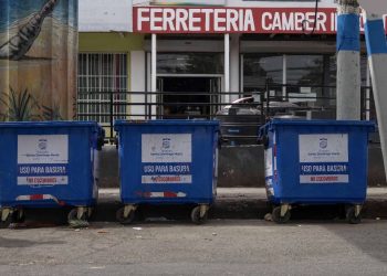 Ayuntamiento de Santo Domingo Norte coloca 150 contenedores para enfrentar crisis de basura
