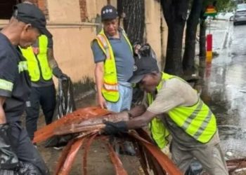 Brigadas del ADN intervienen sectores vulnerables para prevenir inundaciones urbanas