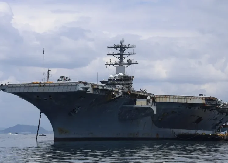 Portaviones de EE.UU llega al caribe en medio de tensiones con Cuba