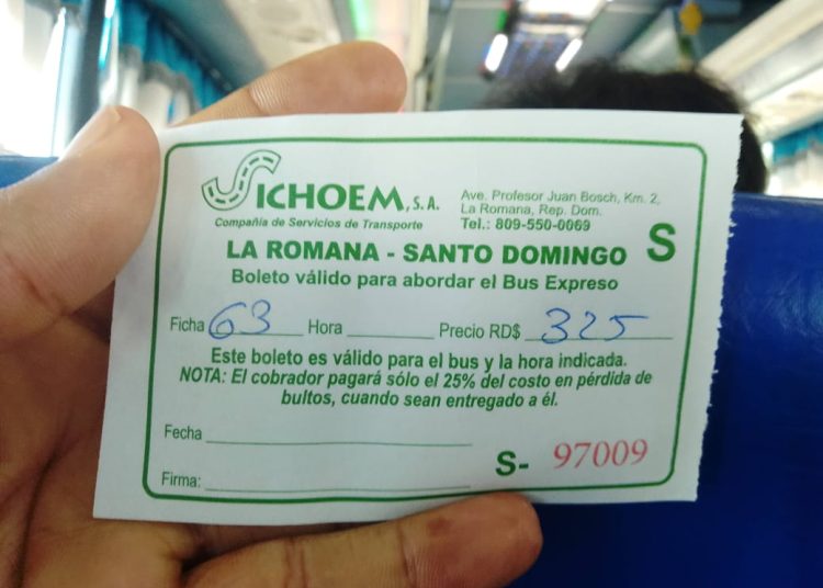 Suben hasta RD$50 a los pasajes en La Romana pese a subsidios a transportistas