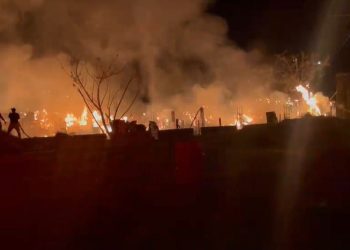 Incendio de gran magnitud afecta sector la joya en Jarabacoa