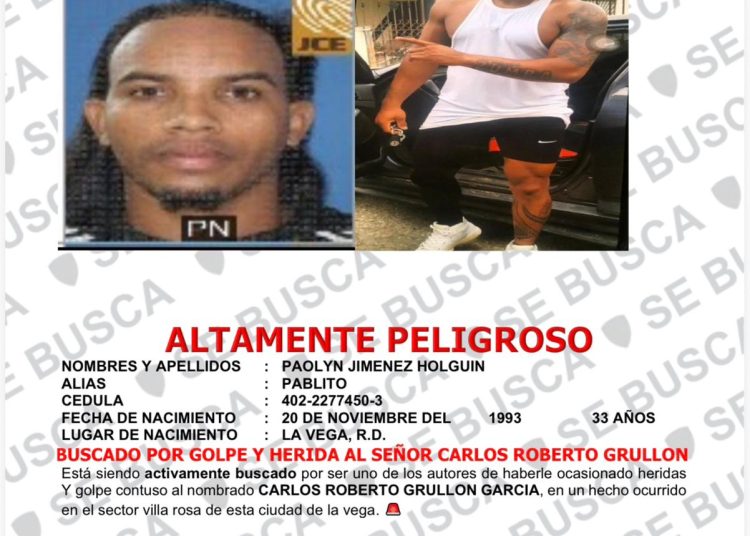 Policía Nacional ejecuta orden de arresto contra hombre acusado de agresión física en La Vega