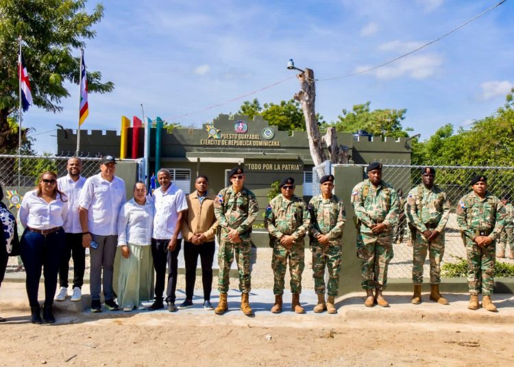 Ejército reinaugura puesto militar en Guayabal para fortalecer la seguridad fronteriza en Elías Piña