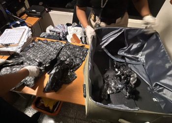 DNCD impide viaje de extranjera con presunta cocaína oculta en maletas