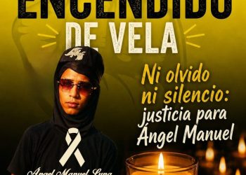 Grupos estudiantiles convocan encendido de velas por muerte de Ángel Manuel Luna en SFM