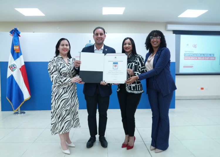 INABIE es reconocido por su excelencia en la gestión pública