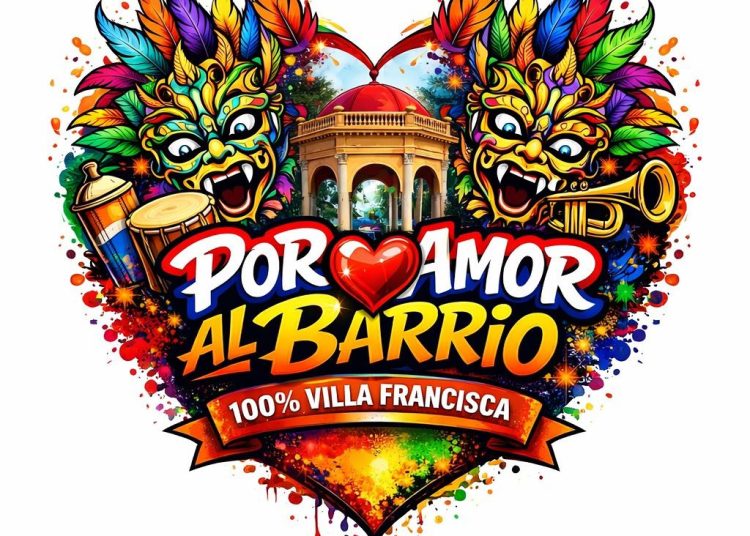 Villa Francisca celebrará gran salida carnavalera “Por Amor al Barrio”