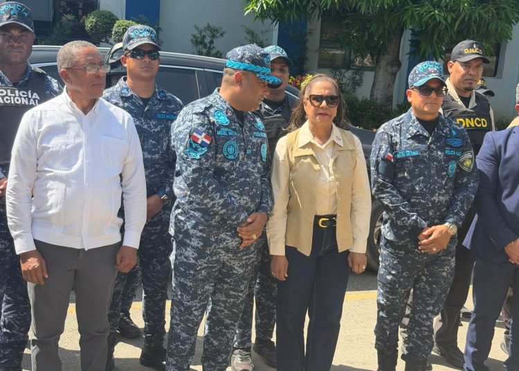 Autoridades de Sánchez Ramírez lanzan gran operativo conjunto para mantener la paz y la seguridad ciudadana