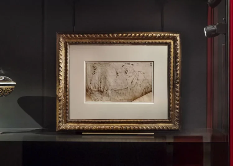 Descubren en Amberes un dibujo y manuscrito olvidados de Rubens