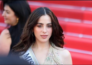 Fátima Bosch, Miss Universo 2025 deslumbra en su debut en Cannes