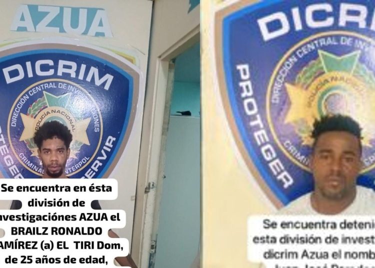 Arrestan a dos hombres con armas artesanales durante operativos en Azua