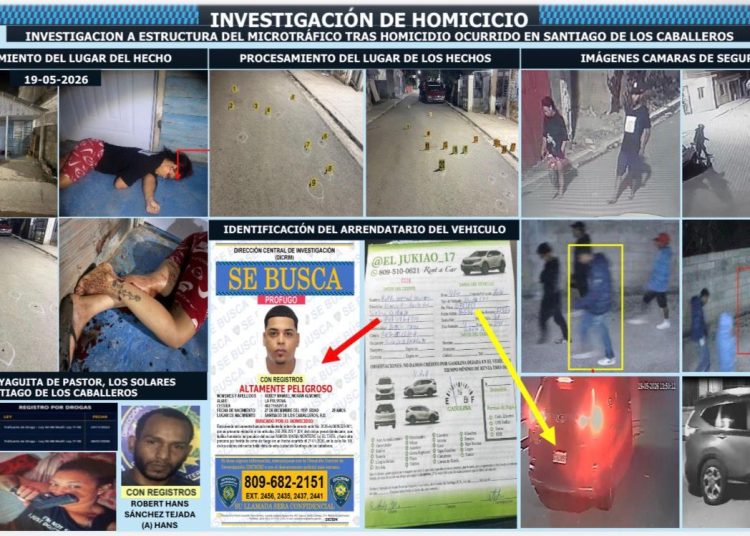 PN vincula a hombres hallados muertos en Jarabacoa con asesinato de mujer en Santiago