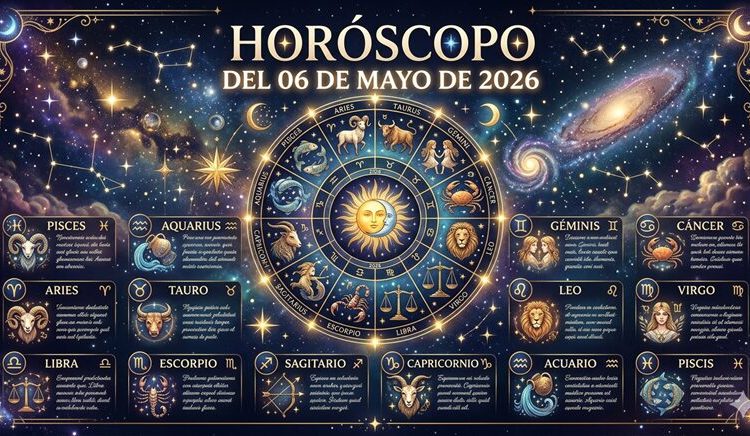 Horóscopo del 06 de mayo de 2026