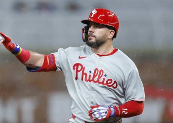 Schwarber vuelve a quedar fuera con Filis por enfermedad