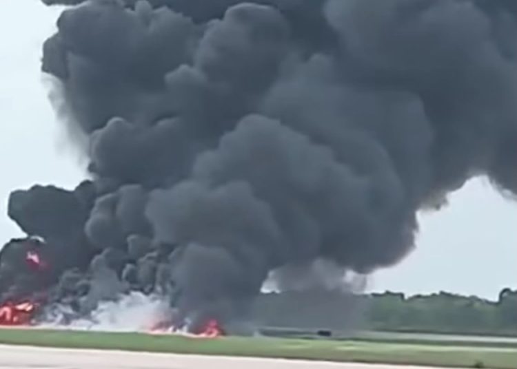 Avión privado se accidenta en La Romana