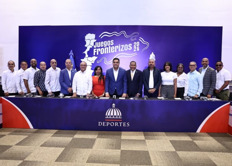 Ministro Kelvin Cruz anuncia la Gran Final de los Juegos Deportivos Fronterizos 2026