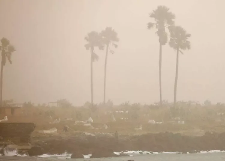 Polvo del Sahara mantendrá el calor intenso sobre el país