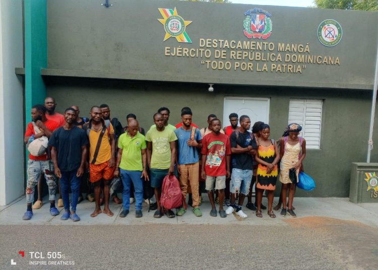 Patrullas del ERD interceptan a 88 migrantes indocumentados en operativos en Valverde, Dajabón y Montecristi