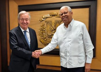 Secretario general de la ONU llega a RD y agradece respaldo dominicano a Haití