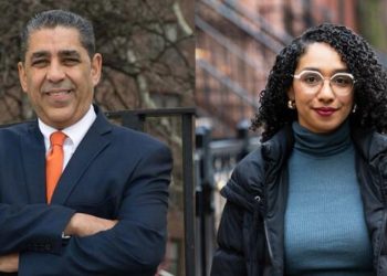 Simpatizantes de Darializa Chevalier habrían intentado agredir a Adriano Espaillat en Harlem