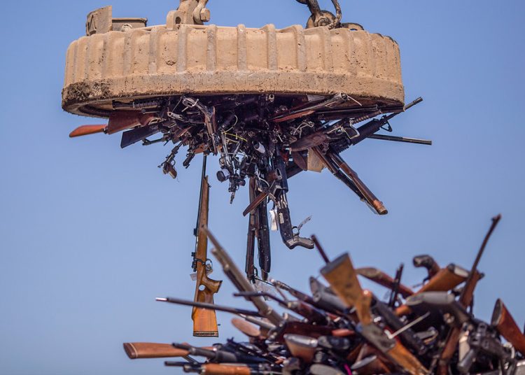 Descubren la nueva ruta del tráfico de armas de EE.UU. a México