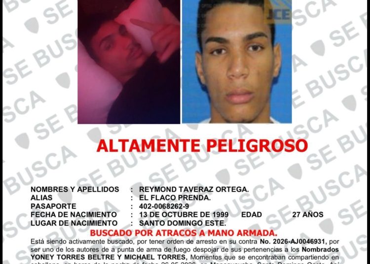 Policía informa que “Flaco Prenda” muere al enfrentar patrullas del DICRIM durante operativo de búsqueda en San Isidro, SDE