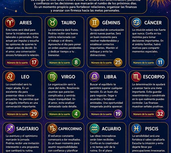 Horóscopo del 29 de junio de 2026