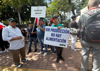 ANPA denuncia que Policía lanzó bombas lacrimógenas al comenzar su marcha pacífica