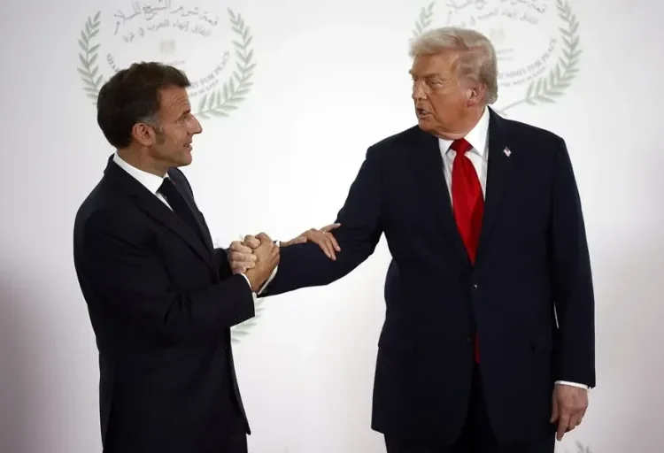 Macon y Trump cenarán en Versalles el miércoles tras la cumbre del G7