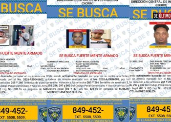 Policía busca a tres hombres acusados de tentativa de asesinato en Cotuí