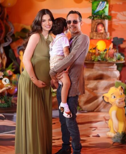 Marc Anthony y Nadia celebran los 3 años de su hijo