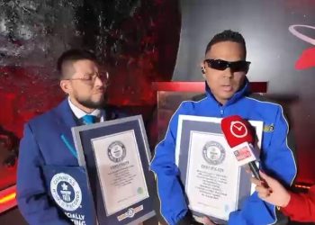 Santiago Matías celebra tercer Récord Guinness y anuncia nuevos proyectos