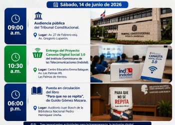 Agenda del día: miércoles 17 de junio de 2026