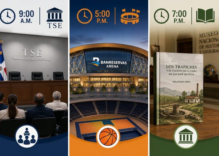 Agenda del día: jueves 25 de junio de 2026